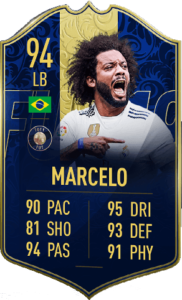 TOTY-карточка Марсело в FIFA 19